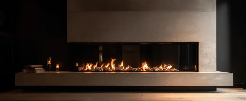 Gas Fireplace Ember Bed Design Services in Lakeville, Minnesota