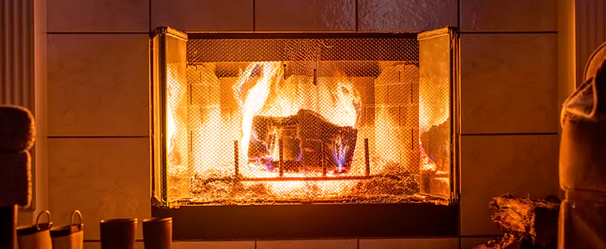 Mendota Hearth Landscape Fireplace Installation in Lakeville, Minnesota