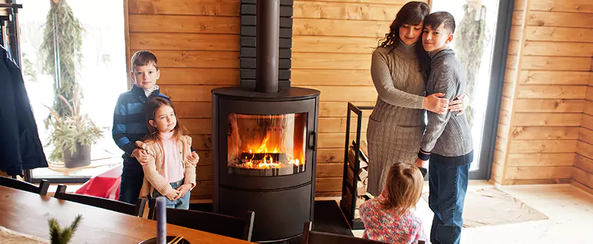 Morso Cast Iron Fireplace Insert Installation in Lakeville, Minnesota