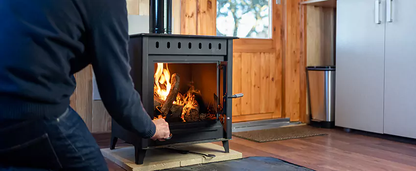 Open Hearth Wood Fireplace Installation in Lakeville, MN