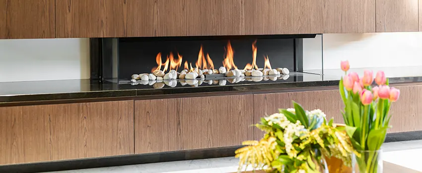 Double-height Fireplace Design Refurbishment in Lakeville, Minnesota